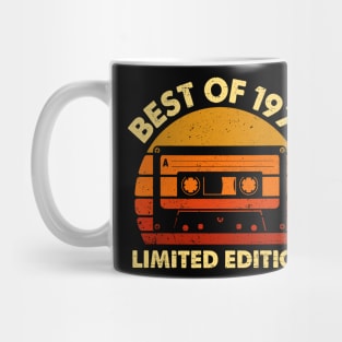 Best Of 1972 50th Birthday Gifts Limited Edition 50 Year Old Mug